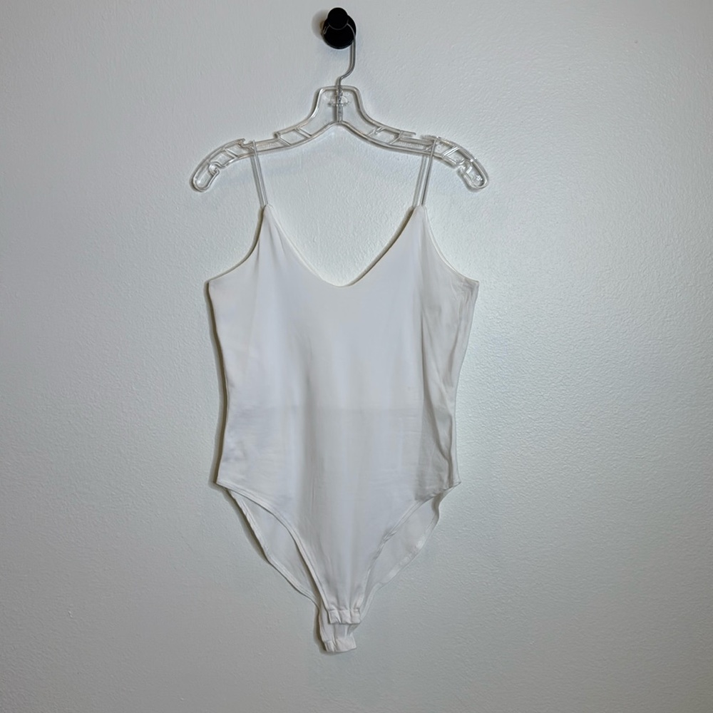 gaze White Bodysuit Size Medium